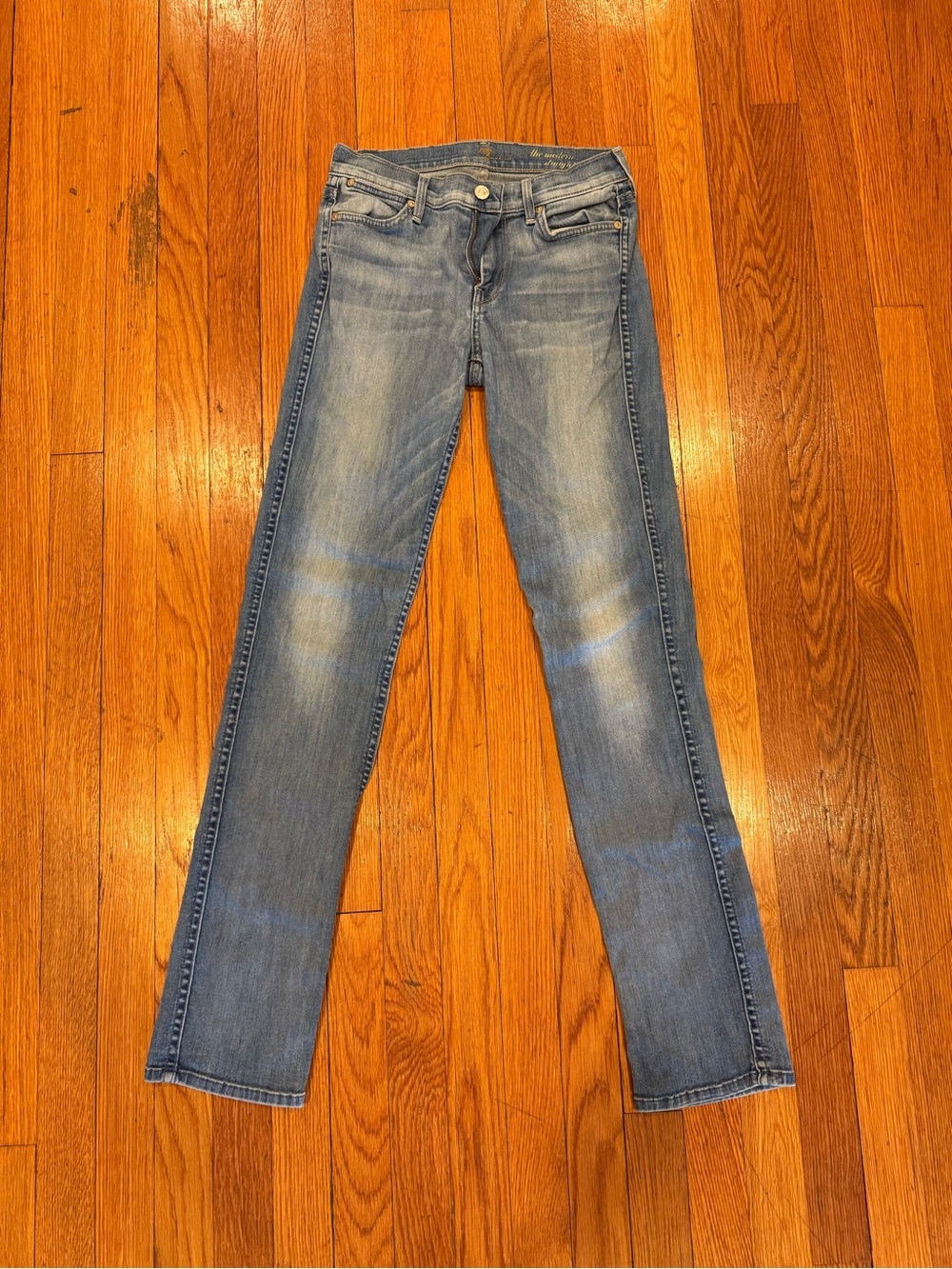 7 For All Mankind Women's Size 27 Jeans The Modern Straight
